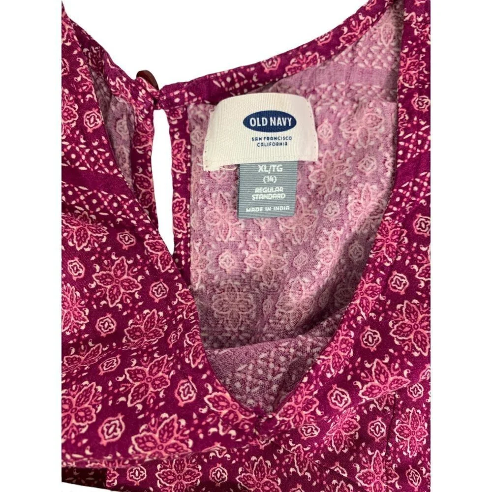 Old Navy Girls Pink Dress